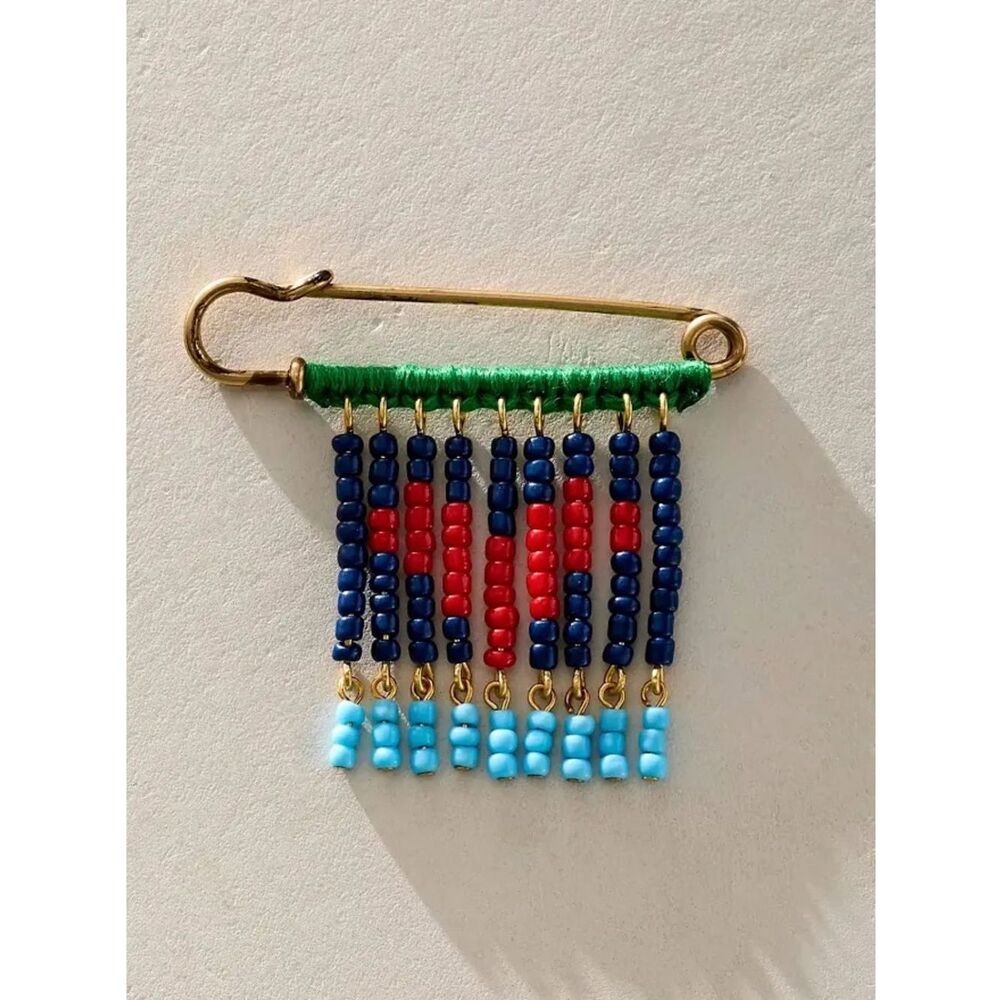 Free People Bead Baby Brooch Pin